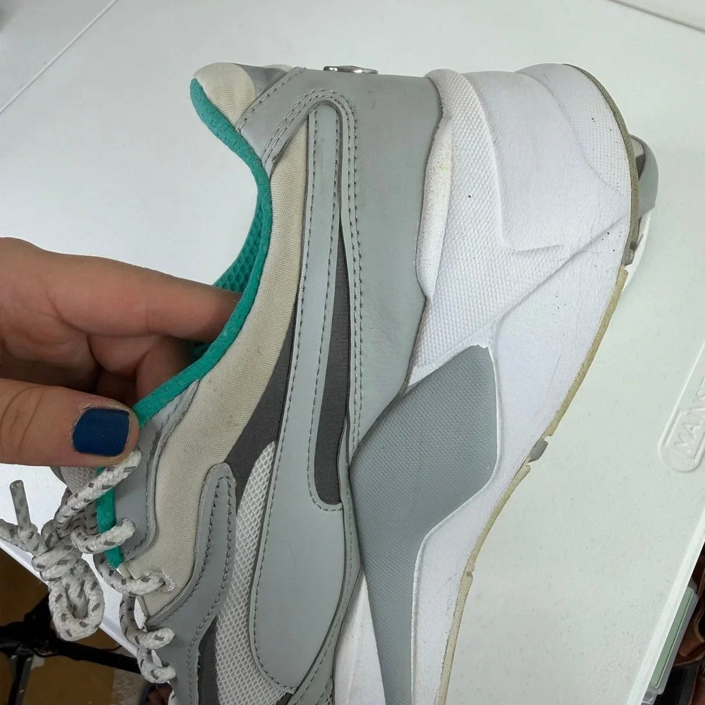 Mercedes-AMG Petronas Motorsport x Puma RS-X3 sunny lime grey sneakers shoes 12